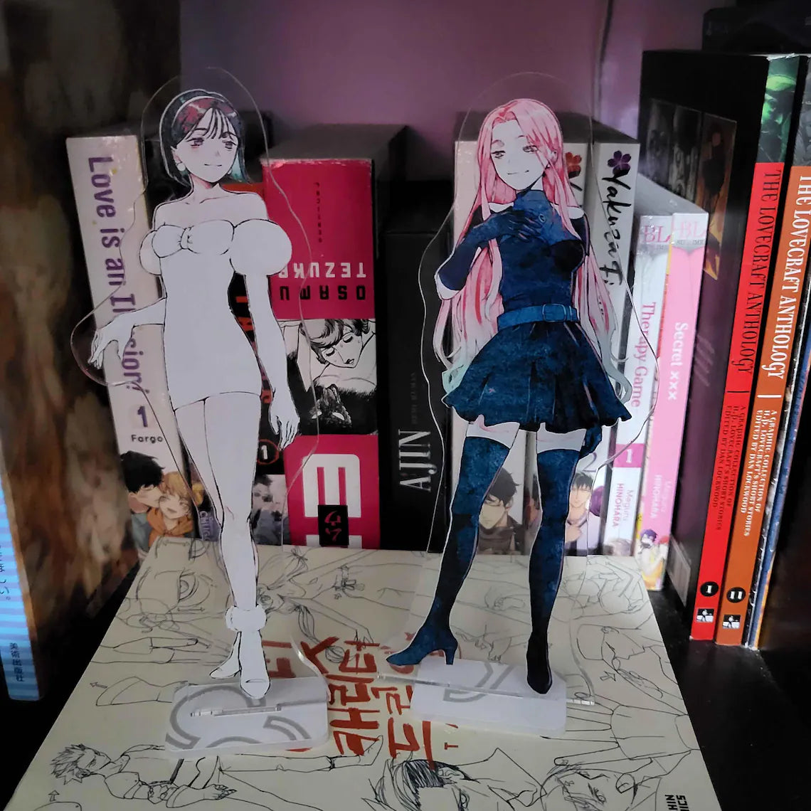 Alien stage Sua & Mizi Acrylic Stand