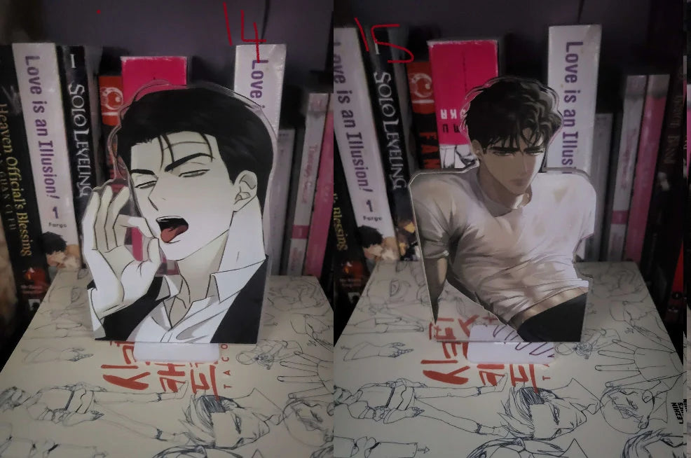 Green BL acrylic stand | Fan made