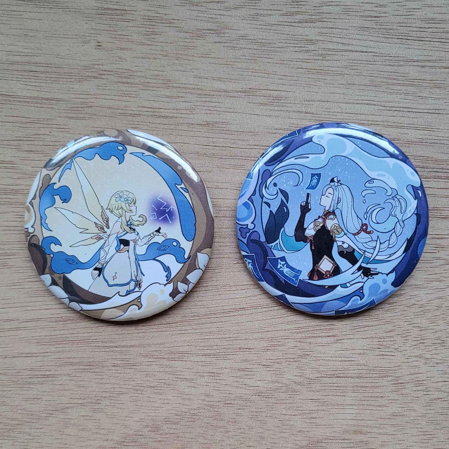 Genshin Impact Button Pin Set 3