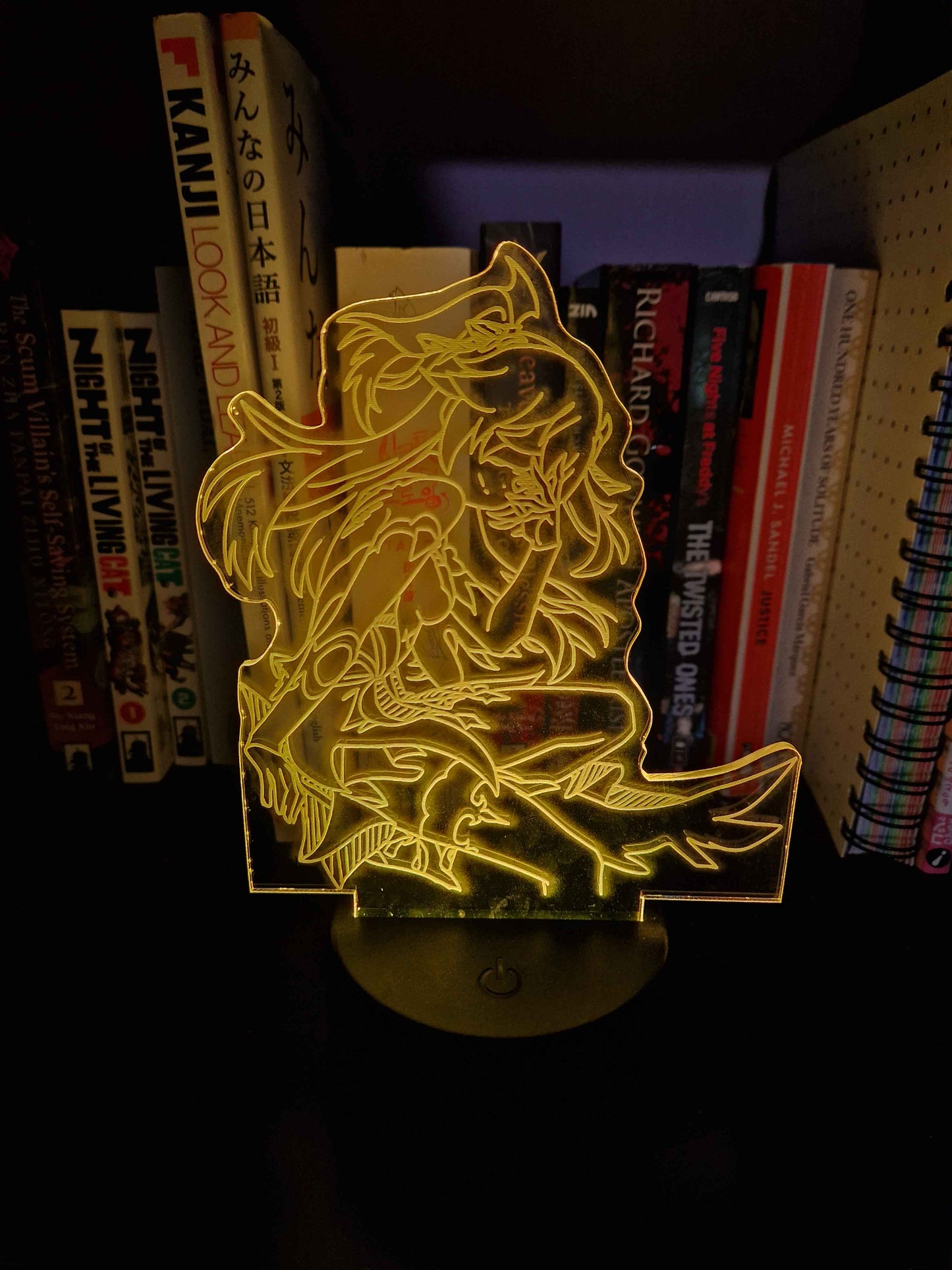 Genshin Impact Fischl Fan-made LED Light