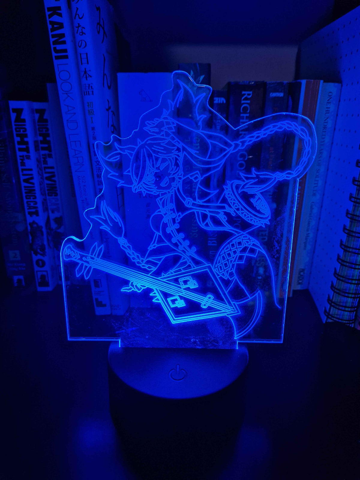 Genshin Impact Xinyan Fan-made LED Light