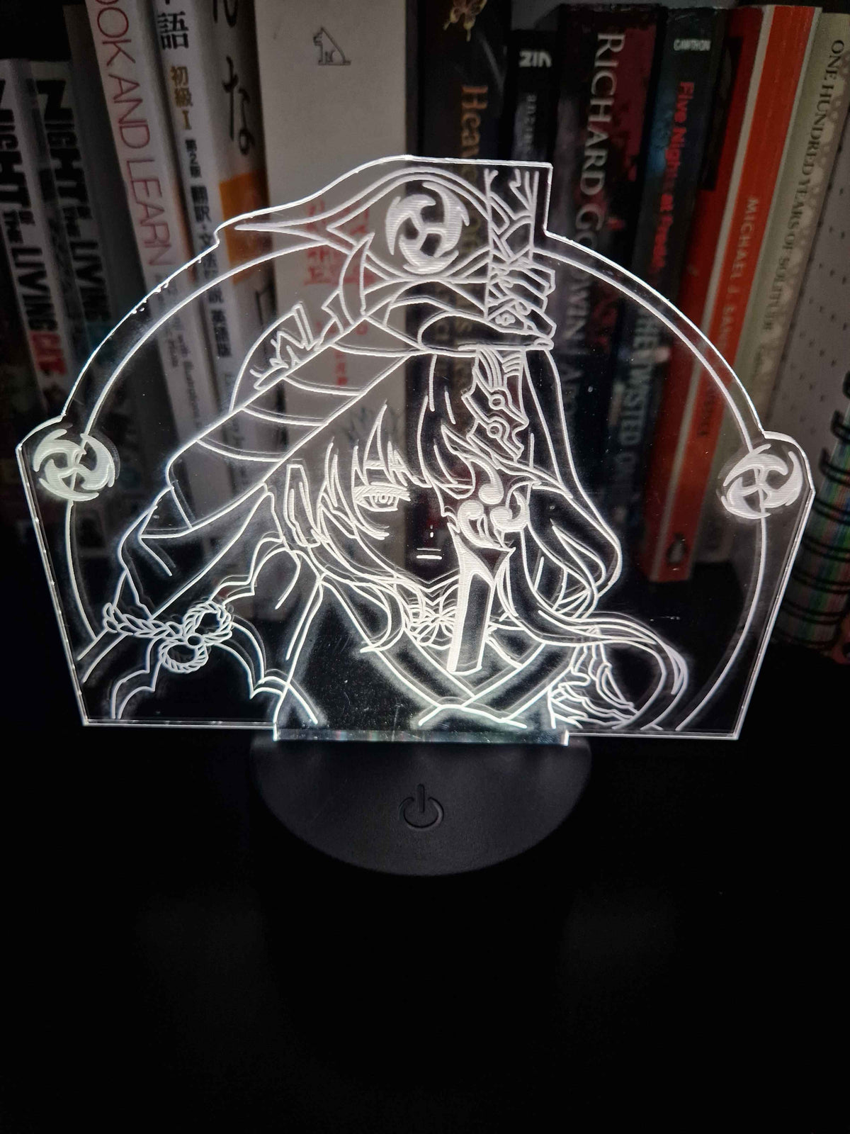 Genshin Impact Raiden Shogun Fan-made LED Light