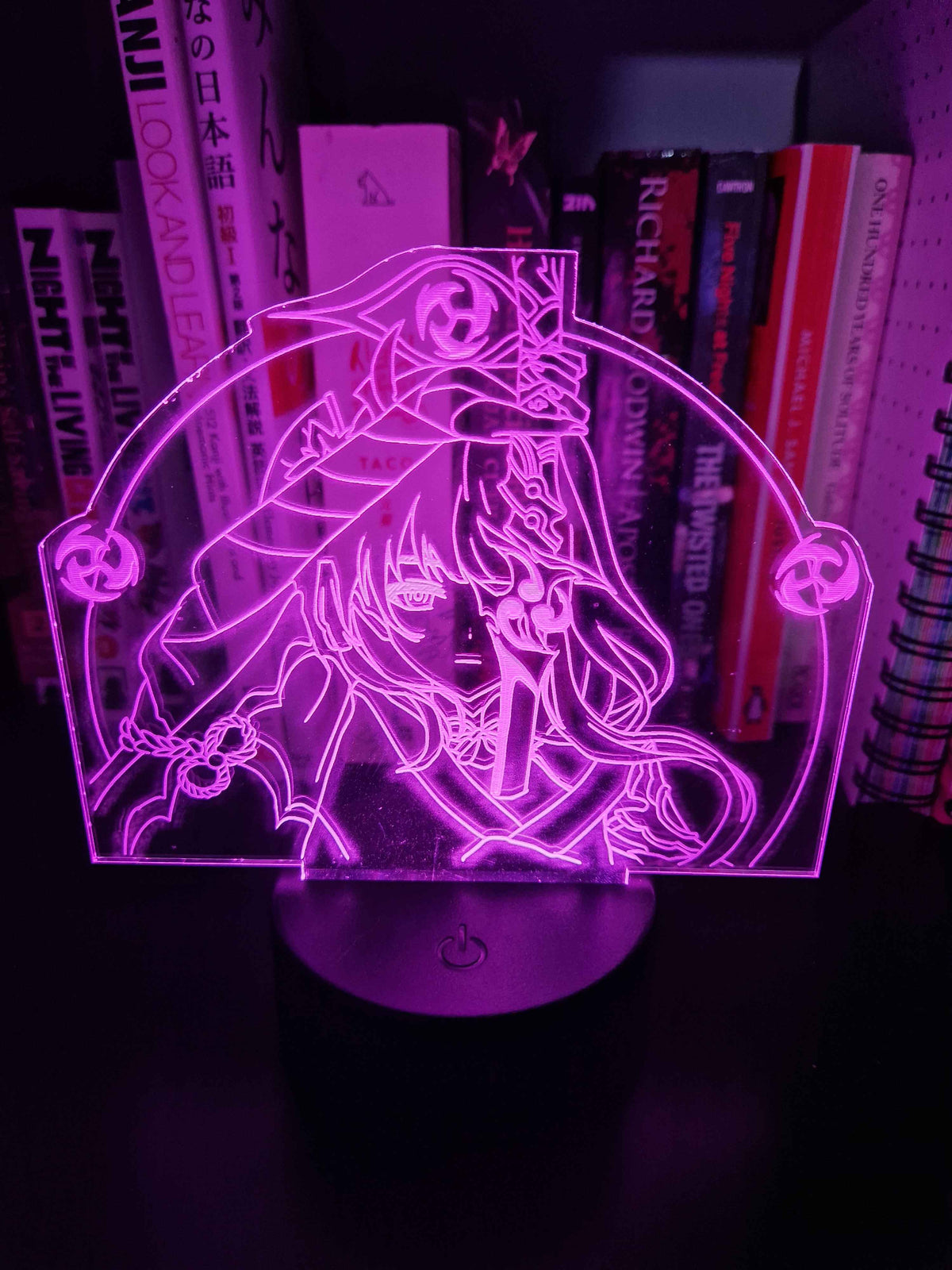 Genshin Impact Raiden Shogun Fan-made LED Light