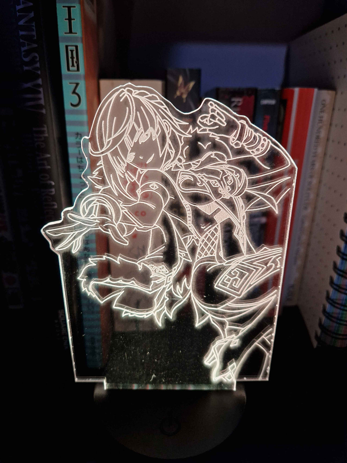 Genshin Impact Yelan Fan-made LED Light