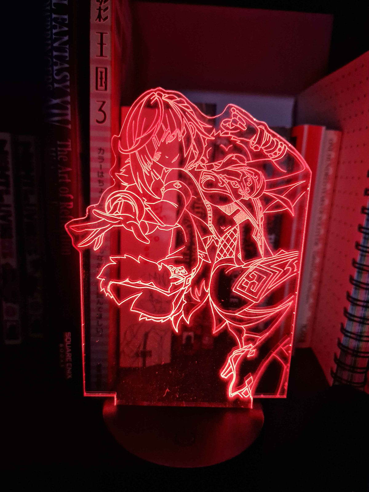 Genshin Impact Yelan Fan-made LED Light