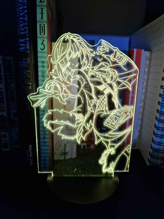 Genshin Impact Yelan Fan-made LED Light
