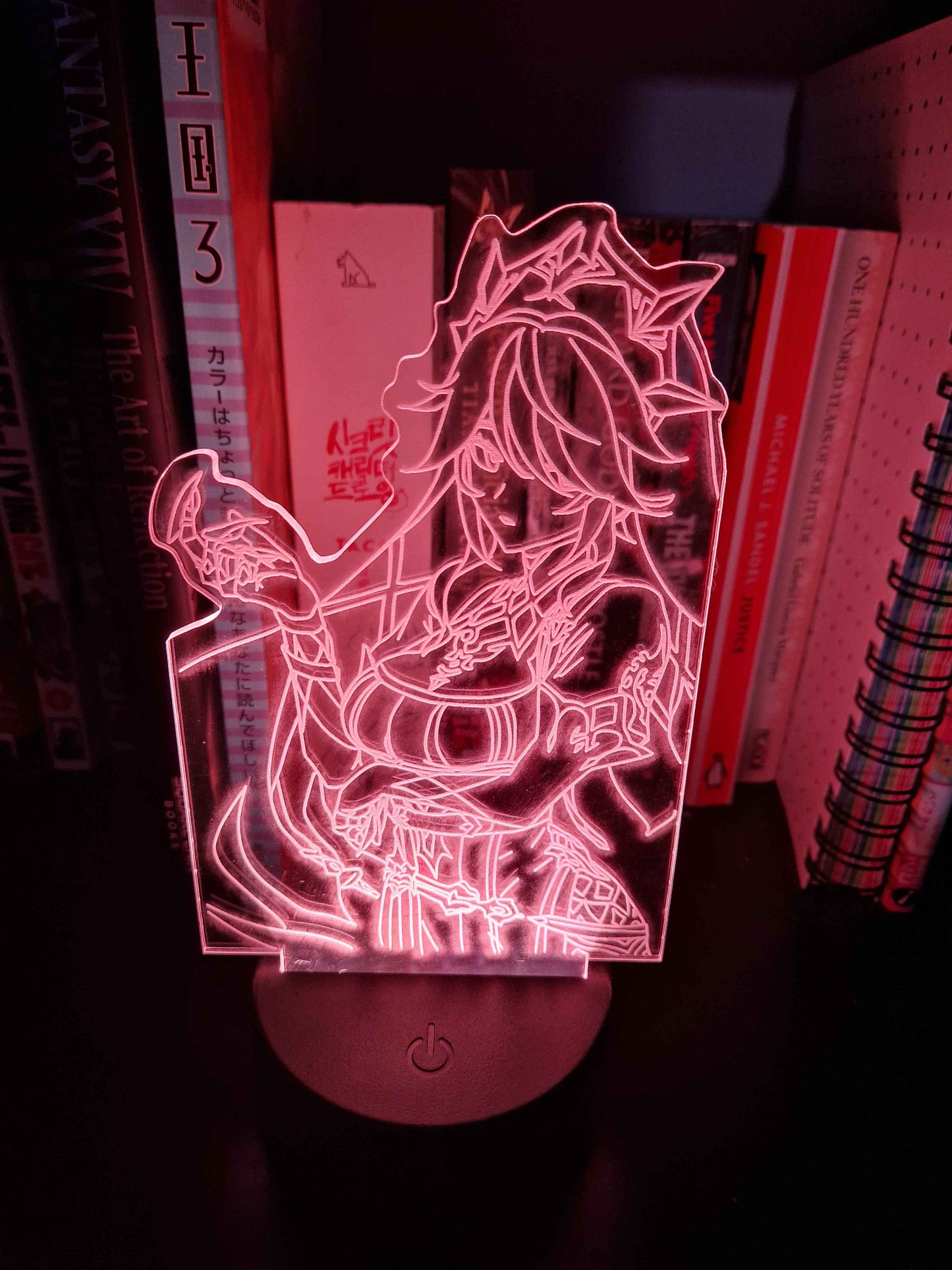 Genshin Impact Rosaria Fan-made LED Light