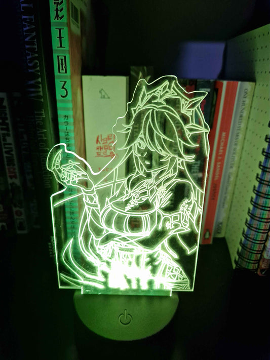 Genshin Impact Rosaria Fan-made LED Light
