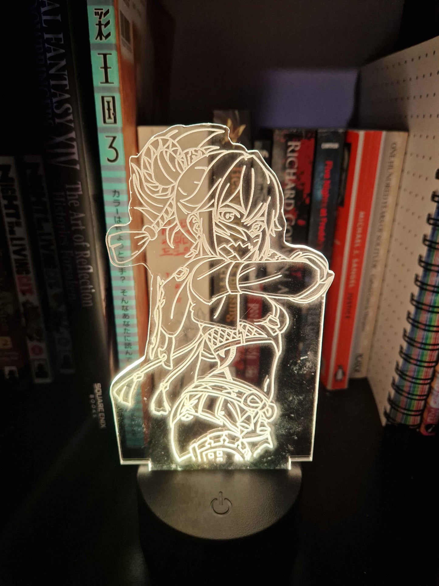 Genshin Impact Kuki Shinobu Fan-made LED Light