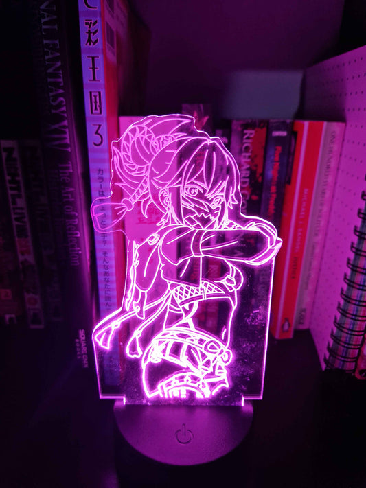 Genshin Impact Kuki Shinobu Fan-made LED Light