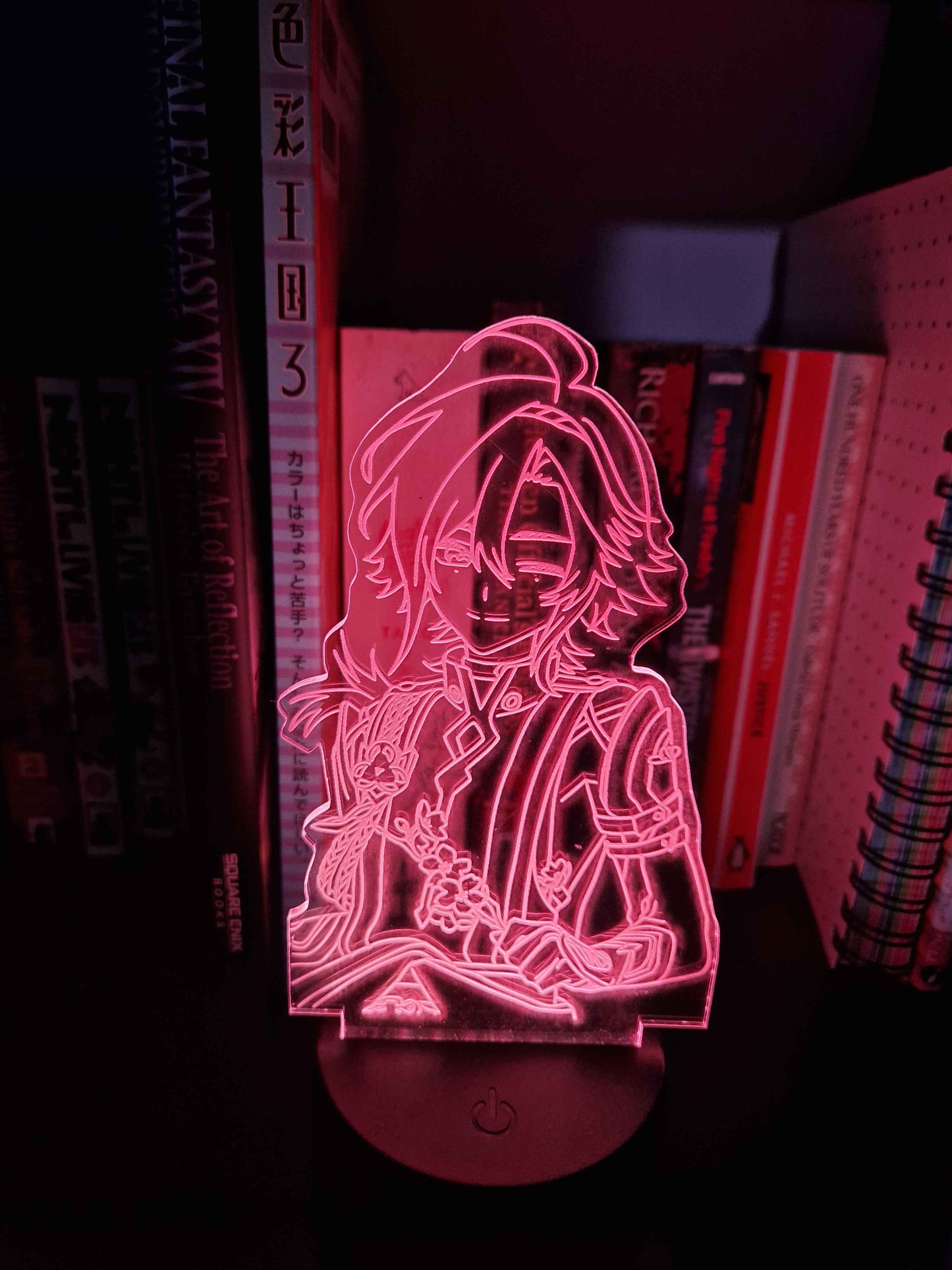 Genshin Impact Heizou Fan-made LED Light