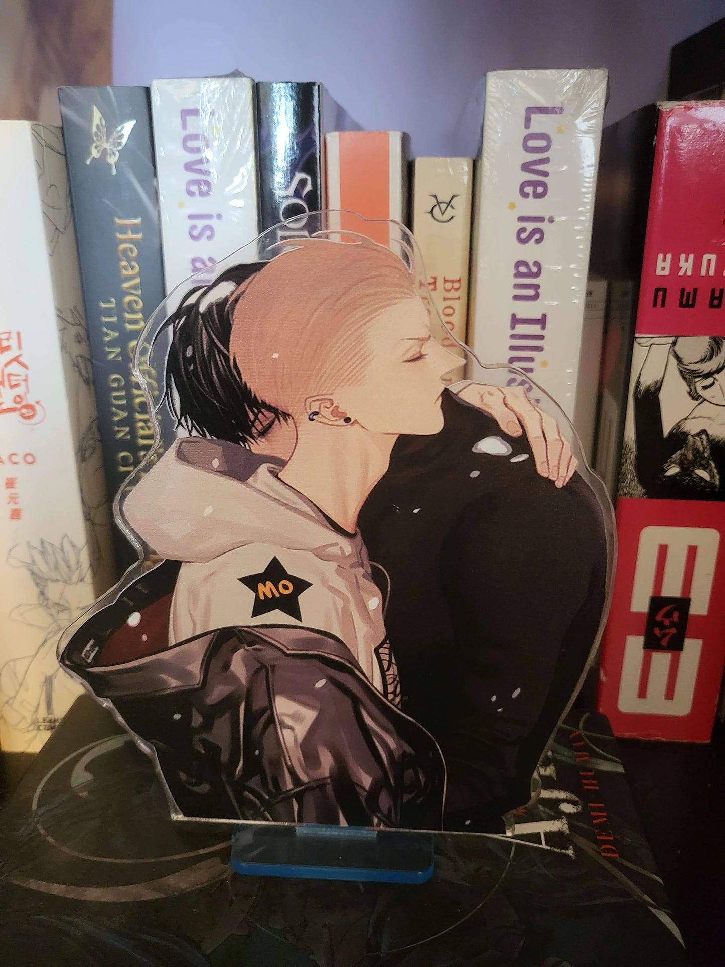 19 days BL acrylic stands Mo+Hetian | Fanmade