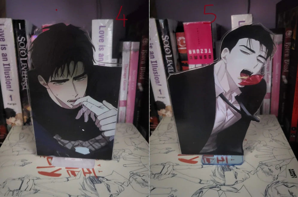 Green  BL acrylic stand | Fan made