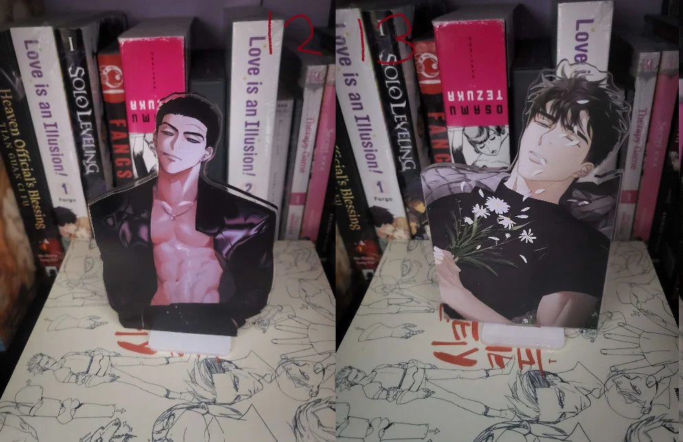 Green  BL acrylic stand | Fan made