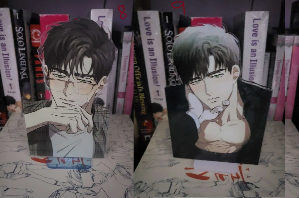 Green  BL acrylic stand | Fan made