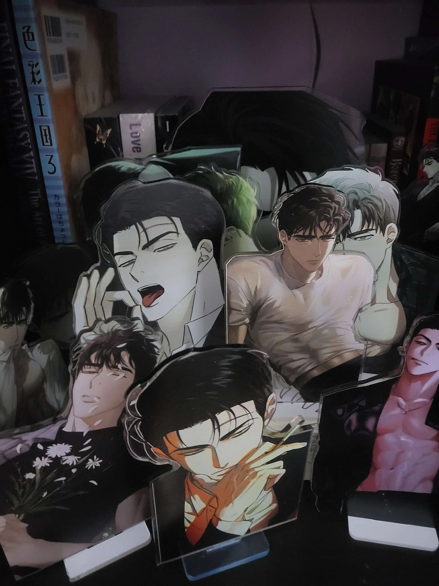 Green  BL acrylic stand | Fan made