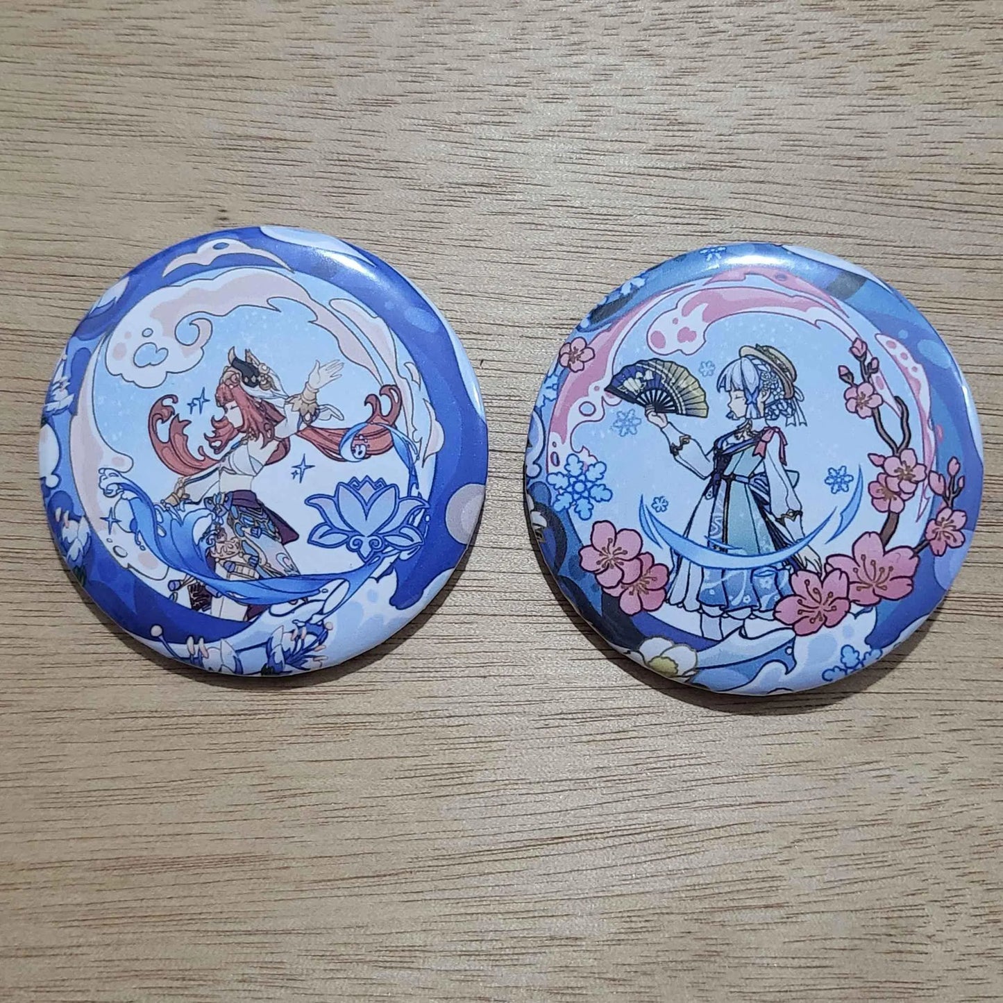 Genshin Impact Button Pin Set 6