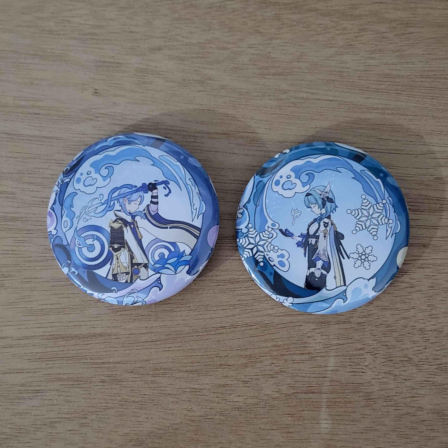 Genshin Impact Button Pin Set 5