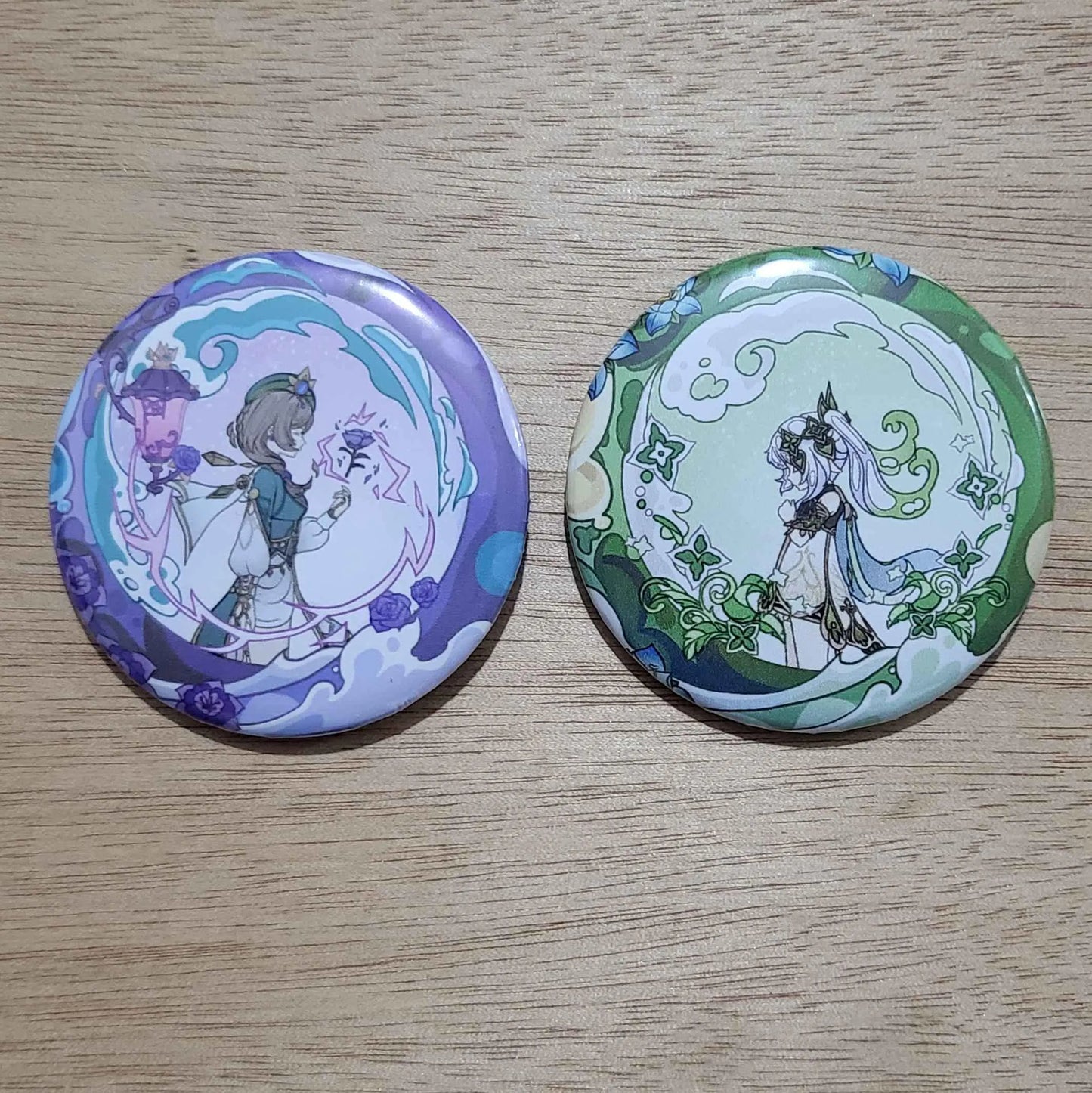 Genshin Impact Button Pin Set 7